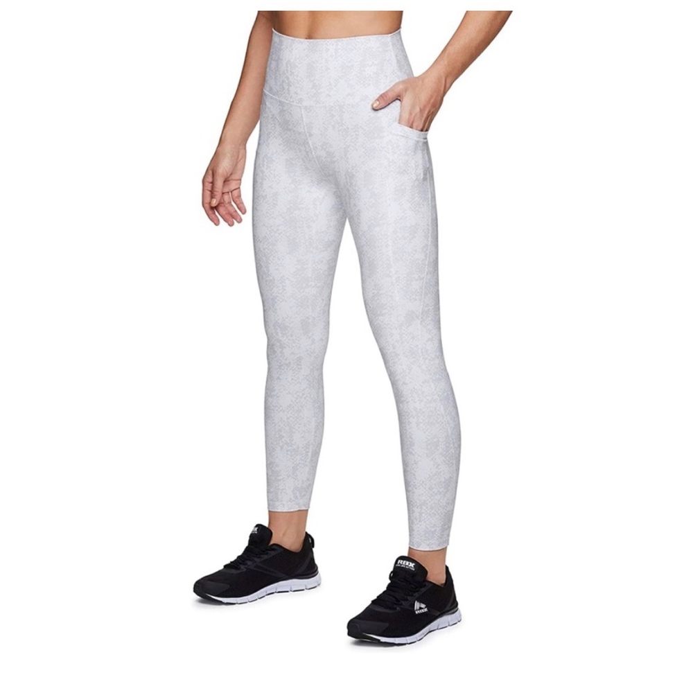 RBX Women's Snakeskin Super Soft Tech Pocket Legging  M